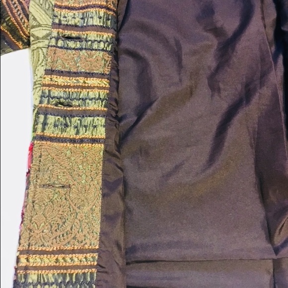 Coldwater Creek Quilt Embroidery Jacket - Picture 8 of 9